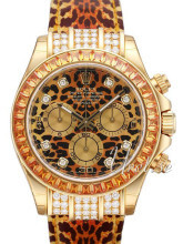 Rolex Daytona Leopard Flerfarget/Lær Ø40 mm Rolex Daytona Leopard Flerfarget/Lær Ø40 mm