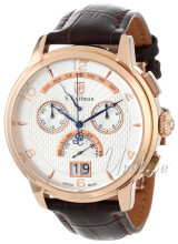 S.Coifman Hvit/Lær Ø46 mm S.Coifman Hvit/Lær Ø46 mm