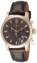 S.Coifman Brun/Lær Ø43 mm S.Coifman Brun/Lær Ø43 mm