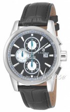 S.Coifman Sort/Lær Ø43 mm S.Coifman Sort/Lær Ø43 mm