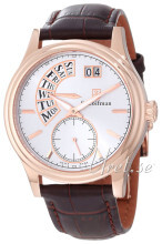 S.Coifman Sølvfarget/Lær Ø43 mm S.Coifman Sølvfarget/Lær Ø43 mm