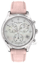 Serene Marceau Diamond Hvit/Lær Ø34 mm Serene Marceau Diamond Hvit/Lær Ø34 mm