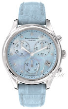Serene Marceau Diamond Blå/Lær Ø34 mm Serene Marceau Diamond Blå/Lær Ø34 mm