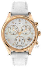 Serene Marceau Diamond Hvit/Lær Ø34 mm Serene Marceau Diamond Hvit/Lær Ø34 mm