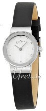 Skagen Freja Sølvfarget/Lær Ø22 mm Skagen Freja Sølvfarget/Lær Ø22 mm