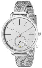 Skagen Hagen Hvit/Stål Ø34 mm Skagen Hagen Hvit/Stål Ø34 mm