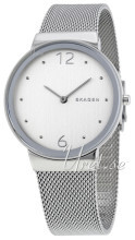 Skagen Freja Sølvfarget/Stål Ø34 mm Skagen Freja Sølvfarget/Stål Ø34 mm