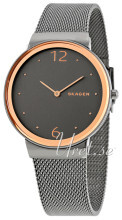 Skagen Freja Grå/Stål Ø34 mm Skagen Freja Grå/Stål Ø34 mm