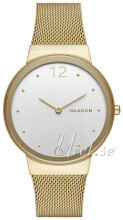 Skagen Freja Sølvfarget/Gulltonet stål Ø34 mm Skagen Freja Sølvfarget/Gulltonet stål Ø34 mm
