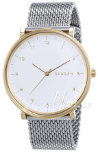 Skagen Hald Hvit/Stål Ø40 mm Skagen Hald Hvit/Stål Ø40 mm