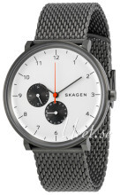 Skagen Hald Hvit/Stål Ø40 mm Skagen Hald Hvit/Stål Ø40 mm