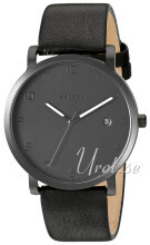 Skagen Hagen Sort/Lær Ø40 mm Skagen Hagen Sort/Lær Ø40 mm
