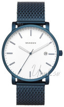 Skagen Hagen Hvit/Stål Ø40 mm Skagen Hagen Hvit/Stål Ø40 mm