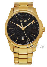 So & Co New York Madison Sort/Gulltonet stål Ø42 mm So & Co New York Madison Sort/Gulltonet stål Ø42 mm
