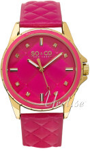 So & Co New York SoHo Rosa/Lær Ø38 mm So & Co New York SoHo Rosa/Lær Ø38 mm