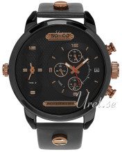 So & Co New York SoHo Grå/Rose-gulltonet stål Ø52 mm So & Co New York SoHo Grå/Rose-gulltonet stål Ø52 mm