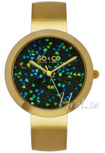 So & Co New York SoHo Sort/Gulltonet stål Ø38 mm So & Co New York SoHo Sort/Gulltonet stål Ø38 mm