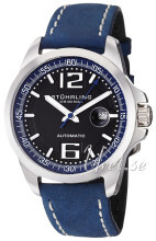 Stührling Original Sort/Lær Ø44 mm Stührling Original Sort/Lær Ø44 mm