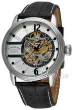 Stührling Original Classic Sølvfarget/Lær Ø44 mm Stührling Original Classic Sølvfarget/Lær Ø44 mm