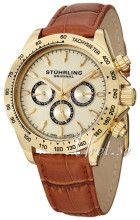 Stührling Original Classic Champagnefarget/Lær Ø42 mm Stührling Original Classic Champagnefarget/Lær Ø42 mm