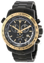 Swiss Legend Sort/Stål Ø45 mm Swiss Legend Sort/Stål Ø45 mm