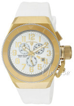 Swiss Legend Hvit/Gummi Ø46 mm Swiss Legend Hvit/Gummi Ø46 mm