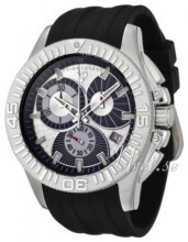 Swiss Legend Sølvfarget/Gummi Ø46 mm Swiss Legend Sølvfarget/Gummi Ø46 mm