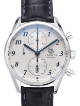 TAG Heuer Carrera Calibre 16 Heritage Automatic Chronograph Sølv TAG Heuer Carrera Calibre 16 Heritage Automatic Chronograph Sølv