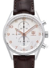 TAG Heuer Carrera Calibre 1887 Automatic Chronograph Sølvfarget/ TAG Heuer Carrera Calibre 1887 Automatic Chronograph Sølvfarget/