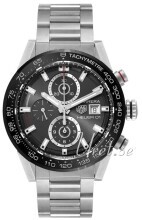TAG Heuer Carrera Grå/Stål Ø43 mm TAG Heuer Carrera Grå/Stål Ø43 mm
