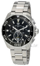TAG Heuer Aquaracer Chronograph Sort/Stål Ø43 mm TAG Heuer Aquaracer Chronograph Sort/Stål Ø43 mm