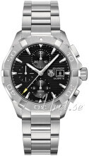 TAG Heuer Aquaracer Chronograph Sort/Stål Ø43 mm TAG Heuer Aquaracer Chronograph Sort/Stål Ø43 mm