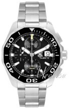 TAG Heuer Aquaracer Chronograph Sort/Stål Ø43 mm TAG Heuer Aquaracer Chronograph Sort/Stål Ø43 mm