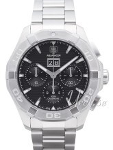 TAG Heuer Aquaracer Chronograph Sort/Stål Ø43 mm TAG Heuer Aquaracer Chronograph Sort/Stål Ø43 mm