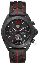 TAG Heuer Formula 1 Sort/Gummi Ø43 mm TAG Heuer Formula 1 Sort/Gummi Ø43 mm