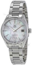 TAG Heuer Carrera Lady Quartz Hvit/Stål Ø32 mm TAG Heuer Carrera Lady Quartz Hvit/Stål Ø32 mm