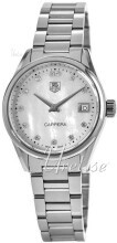 TAG Heuer Carrera MOP Hvit/Stål Ø32 mm TAG Heuer Carrera MOP Hvit/Stål Ø32 mm