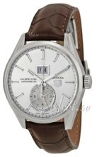 TAG Heuer Carrera Calibre 8 Sølvfarget/Lær Ø41 mm TAG Heuer Carrera Calibre 8 Sølvfarget/Lær Ø41 mm
