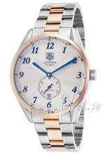 TAG Heuer Carrera Heritage Sølvfarget/Stål Ø39 mm TAG Heuer Carrera Heritage Sølvfarget/Stål Ø39 mm
