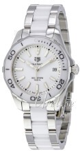 TAG Heuer Aquaracer Lady Hvit/Stål Ø35 mm TAG Heuer Aquaracer Lady Hvit/Stål Ø35 mm