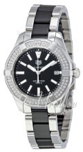 TAG Heuer Aquaracer Lady Sort/Stål Ø35 mm TAG Heuer Aquaracer Lady Sort/Stål Ø35 mm