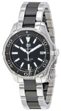 TAG Heuer Aquaracer Lady Sort/Stål Ø35 mm TAG Heuer Aquaracer Lady Sort/Stål Ø35 mm
