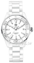 TAG Heuer Aquaracer Lady Hvit/Keramik Ø35 mm TAG Heuer Aquaracer Lady Hvit/Keramik Ø35 mm