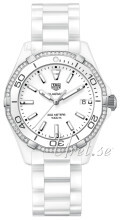 TAG Heuer Aquaracer Lady Hvit/Keramik Ø35 mm TAG Heuer Aquaracer Lady Hvit/Keramik Ø35 mm