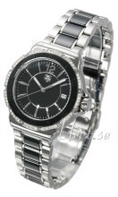 TAG Heuer Formula 1 Steel And Ceramic Diamonds Sort/Keramik Ø37 TAG Heuer Formula 1 Steel And Ceramic Diamonds Sort/Keramik Ø37