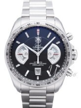 TAG Heuer Grand Carrera Calibre 17 Automatic Chronograph Sort/St TAG Heuer Grand Carrera Calibre 17 Automatic Chronograph Sort/St