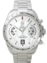 TAG Heuer Grand Carrera Calibre 17 Automatic Chronograph Hvit/St TAG Heuer Grand Carrera Calibre 17 Automatic Chronograph Hvit/St