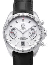 TAG Heuer Grand Carrera Calibre 17 Automatic Chronograph Hvit/Læ TAG Heuer Grand Carrera Calibre 17 Automatic Chronograph Hvit/Læ