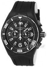 Technomarine Cruise Quartz Sort/Gummi Ø47 mm Technomarine Cruise Quartz Sort/Gummi Ø47 mm