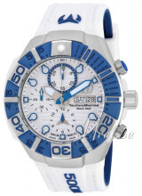 Technomarine Reef Black Hvit/Gummi Ø45 mm Technomarine Reef Black Hvit/Gummi Ø45 mm